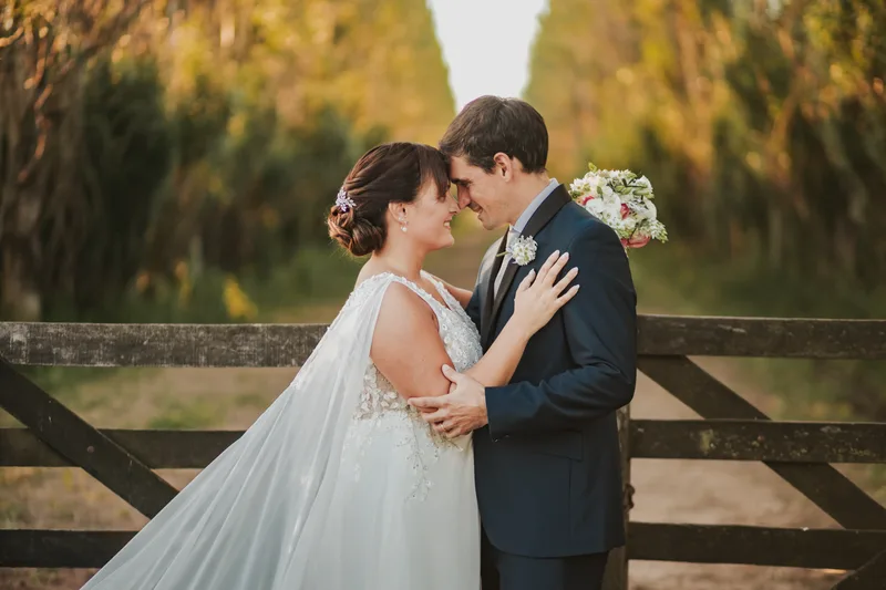 Estefania & Pablo, retrato de la pareja
